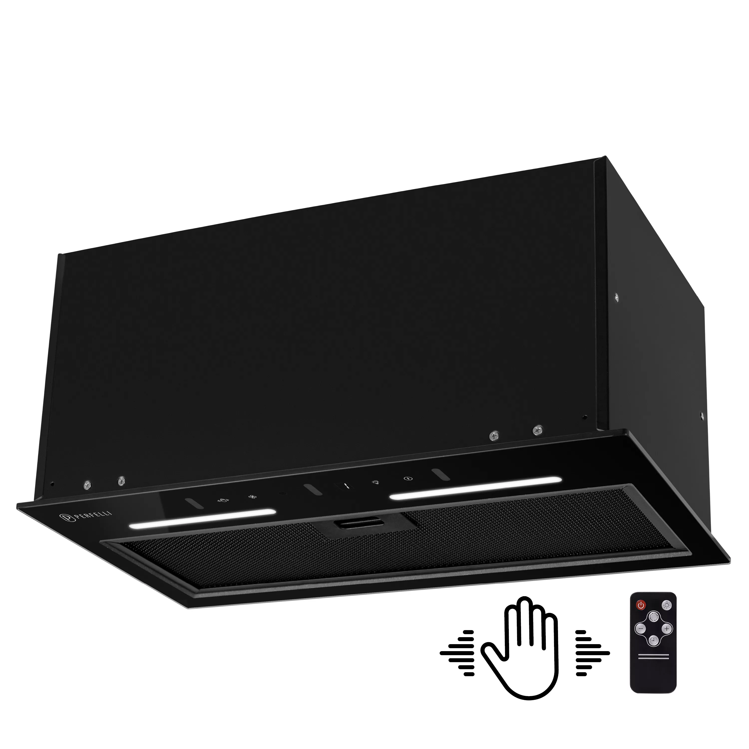 ➤Купити витяжку повновбудовану PERFELLI VIOLA 5PWRB NERO в Києві